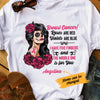 Personalized Picked A Fight Skull Girl Breast Cancer T Shirt AG252 29O53 1