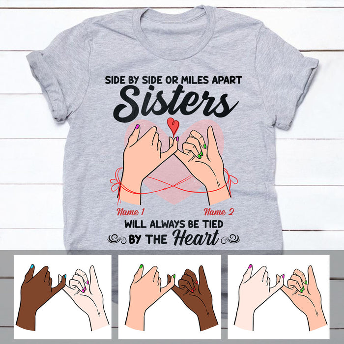 Personalized Friends Always Be Tied By Heart T Shirt AP32 73O60 1