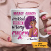 Personalized BWA Breast Cancer Wrong Chick Mug AG83 95O57 1