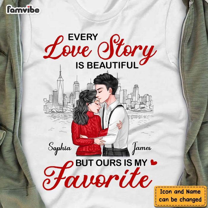 Personalized Love Story Is Beautiful Shirt - Hoodie - Sweatshirt 22717 1