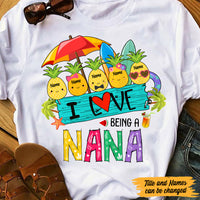 Personalized Grandma Summer T Shirt JN245 30O47 thumb 1