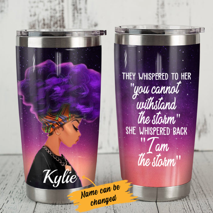Personalized Storm BWA Steel Tumbler JL82 81O34 1