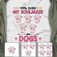 Personalized Dog My Soulmate T Shirt MR153 67O60 thumb 1