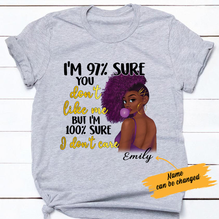 Personalized I Do Not Care BWA White T Shirt JL131 29O57 1