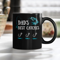 Personalized Dad Grandpa Fishing Catches Mug AP231 26O57 thumb 1