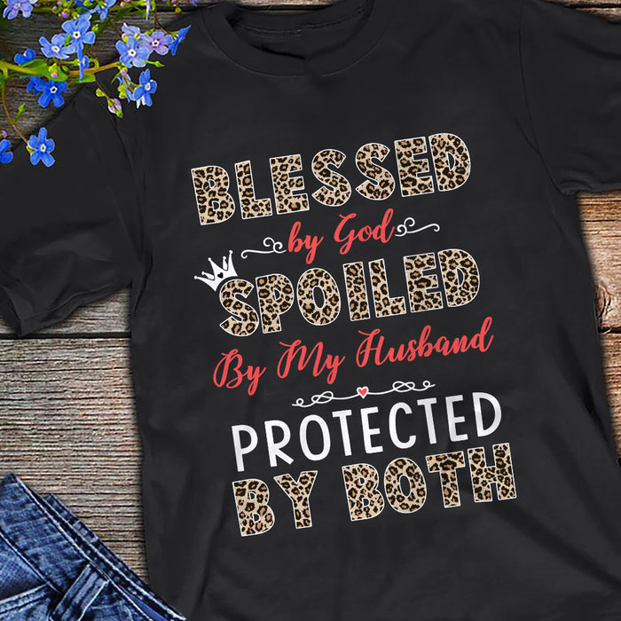 Wife Spoiled By Husband T Shirt  DB246 81O60 1