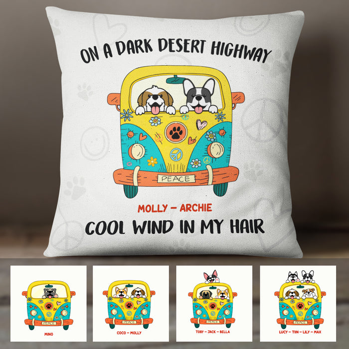 Personalized Cool Wind In My Hair  Pillow SB251 29O57 (Insert Included) 1