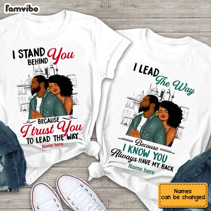 Get Personalized Lead the Way Couple T-Shirt | Perfect Gift for Couples ...