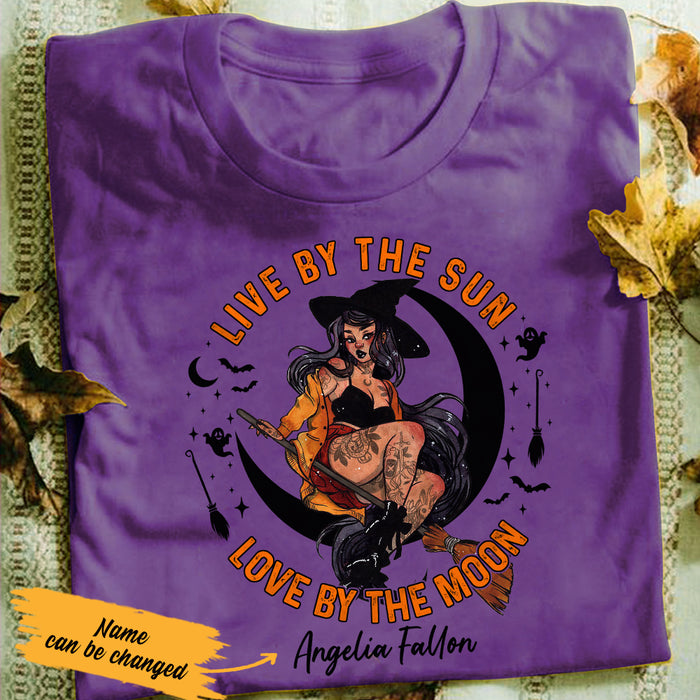 Personalized Witch Halloween White T Shirt JL142 73O36 1