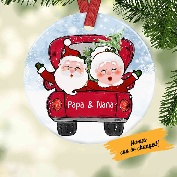 Christmas Digital Backdrop Red Christmas Truck Christmas