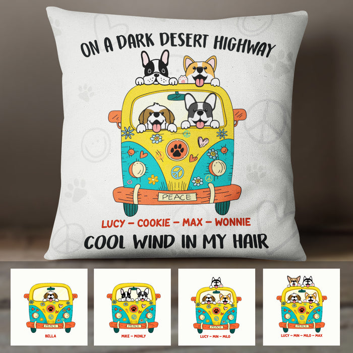 Personalized Cool Wind In My Hair  Pillow SB251 29O57 (Insert Included) 1