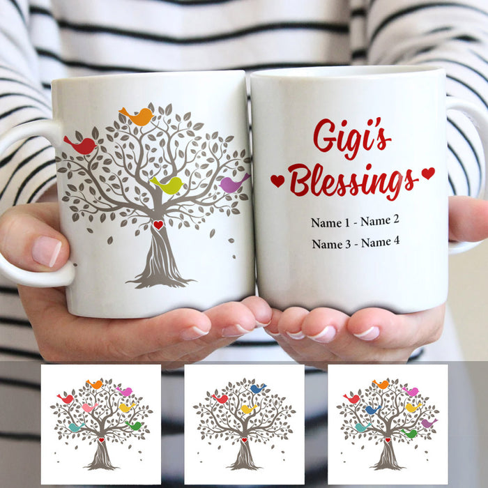 Personalized Grandma Blessing Tree Mug MR112 73O53 1