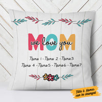 Personalized Mom I Love You Pillow FB242 26O58 (Insert Included) thumb 1