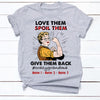 Personalized Mom Grandma Spoil Them T Shirt JN81 95O34 1
