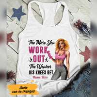 Personalized BWA Gym Racerback Tank SB31 65O47 thumb 1