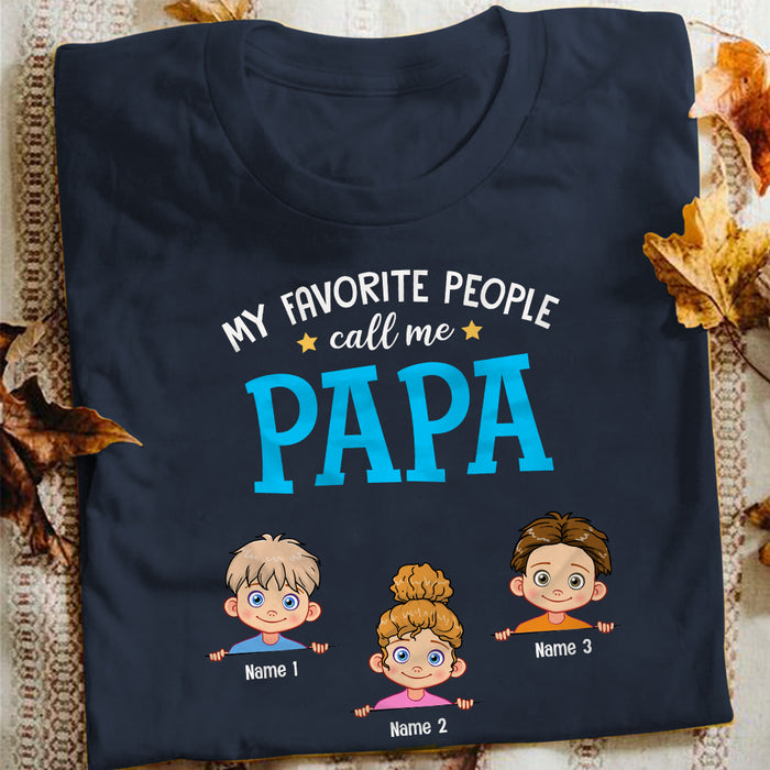 Personalized Dad Grandpa People T Shirt JL59 30O57 1