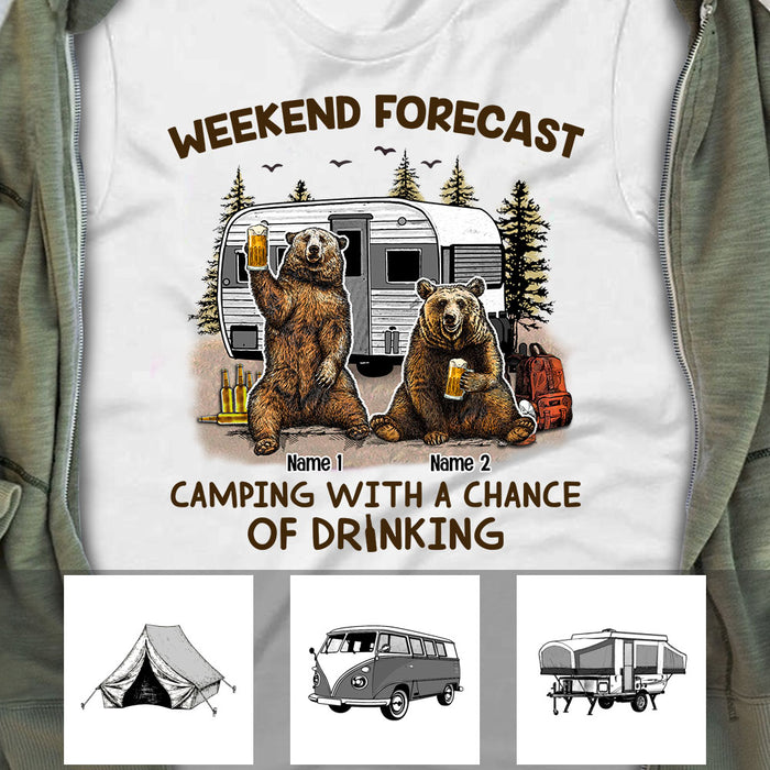 Personalized Camping Family Friends T Shirt JL11 81O53 1