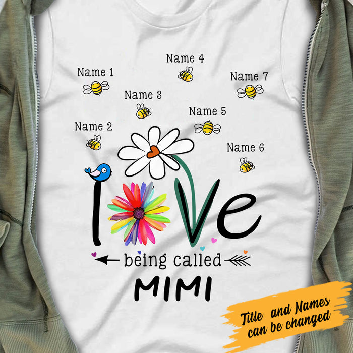 Personalized Grandma Mom Love T Shirt AP62 26O57 1