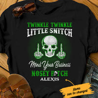 Mind Your Business Skull T Shirt JL243 85O36 thumb 1