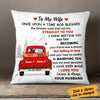 Personalized God Bless The Road Couple Pillow AP231 65O58 (Insert Included) 1