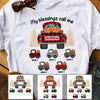 Personalized Grandma Truck Thanksgiving Christmas T Shirt OB143 85O36 1