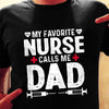 Nurse Dad T Shirt  DB226 30O53 1
