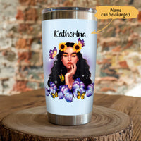 Personalized BWA Sunflower Steel Tumbler JL91 73O65 thumb 1