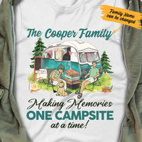 Personalized Camping White T Shirt JN181 87O53 thumb 1