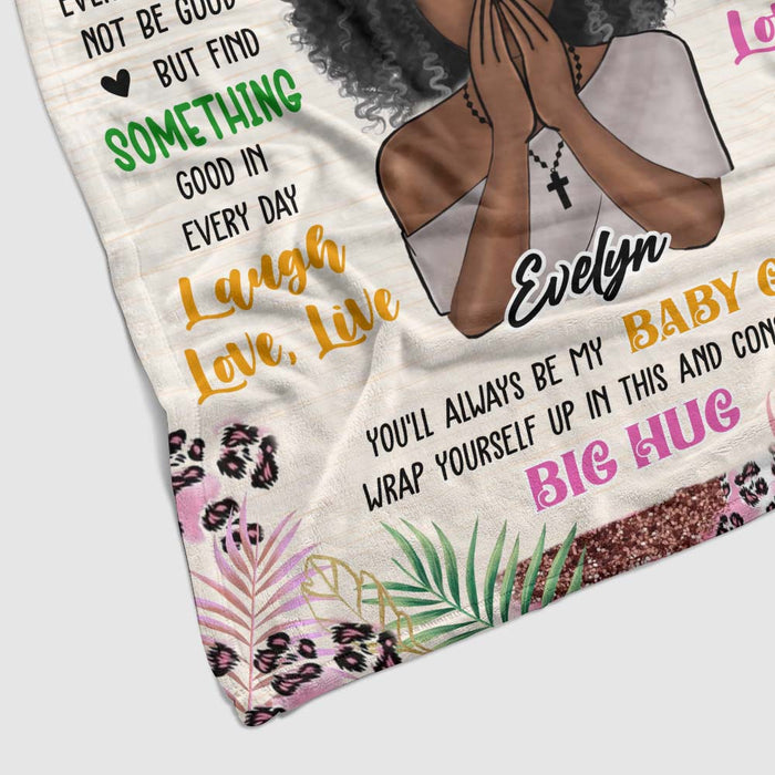 Personalized Gift For Daughter I Love You From Mom Blanket 31279 1