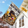 Personalized Happy Hour Dachshund Dog Backyard Bar Flag AG191 28O36 1