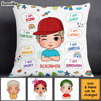 Personalized Gift For Grandson Affirmation Pillow 30561 thumb 1