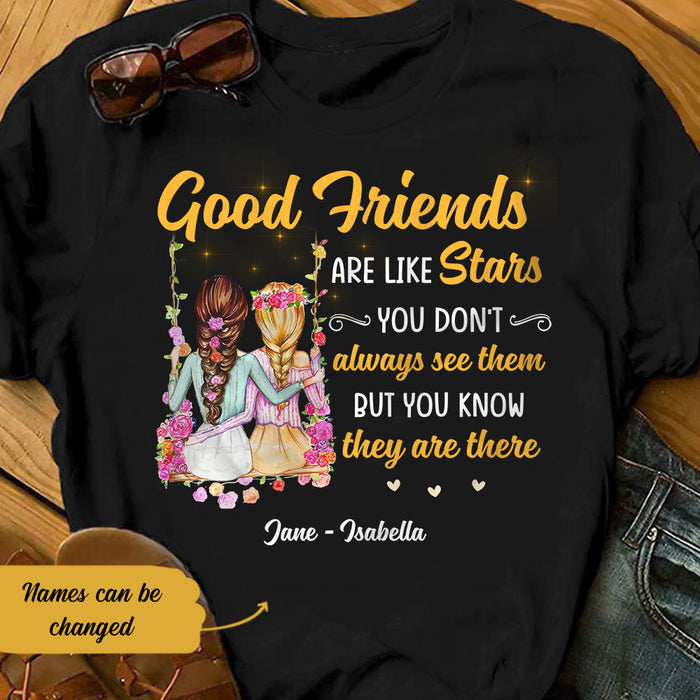 Personalized Girl Friends Like Star T Shirt AG71 67O58 1