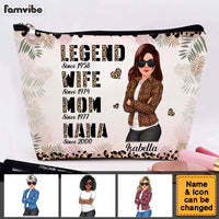 Personalized Gift For Mom Legend Wife Mom Grandma Cosmetic Bag 32321 thumb 1