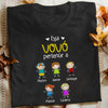 Personalized Grandma Portuguese Vovó T Shirt AP62 81O34 1
