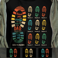 Personalized Step Dad Thank You T Shirt MY42 26O47 thumb 1