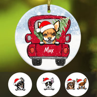 Personalized Chihuahua Dog Christmas Ornament SB301 81O34 thumb 1