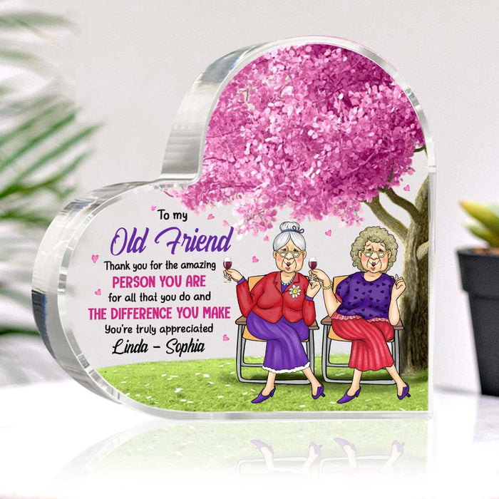 Personalized Gift For Friends You Are Truly Appreciated Acrylic Plaque 31271 1