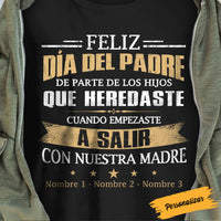 Personalized Step Dad Spanish Padrastro  T Shirt AP147 95O58 thumb 1