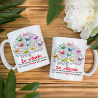 Personalized Spanish Mamá Abuela Tree Mom Grandma Mug AP154 65O36 thumb 1
