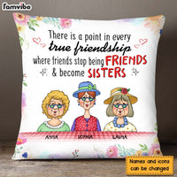 Personalized Gift For Friends Become Sisters Pillow 30774 thumb 1