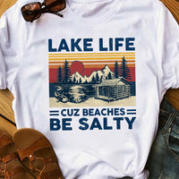 Lake White T Shirt JL14 85O65 thumb 1