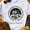 Personalized Daughter Of Witch Halloween White T Shirt JL141 81O34 1