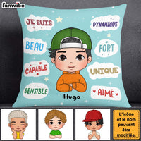 Personalized Gift For Grandson French Je Suis Pillow 30165 thumb 1