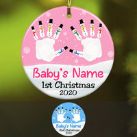 Personalized Baby First Christmas  Ornament SB281 95O53 thumb 1