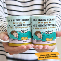 Personalized German Cat Katze Mug MR303 29O47 thumb 1