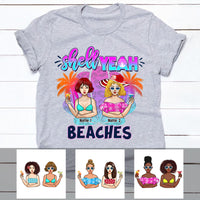 Personalized Beach Friends Shell Yeah T Shirt JL22 95O53 thumb 1