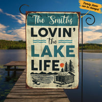 Personalized Lake Garden Flag JL23 85O34 thumb 1