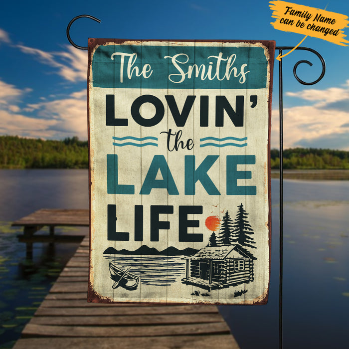 Personalized Lake Garden Flag JL23 85O34 1