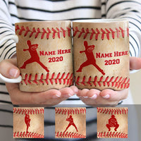 Personalized Baseball PLayers Mug NB94 29O58 thumb 1