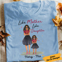 Personalized BWA Mom Like Daughter T Shirt AG62 30O57 thumb 1